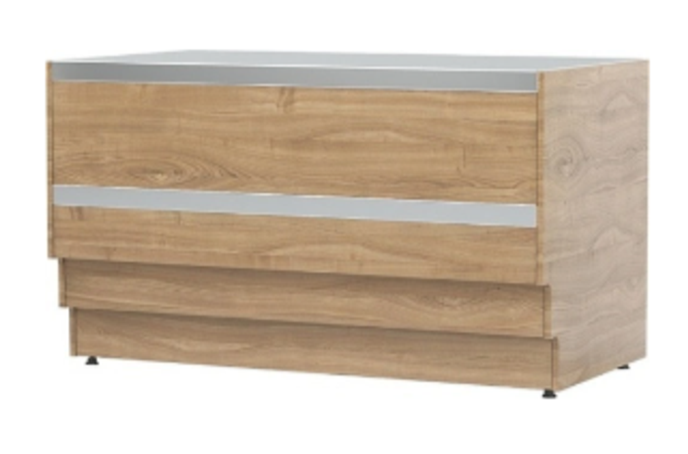 Прилавок кондитерский нейтральный REFETTORIO Crystal RKN11A