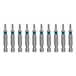 Бита Torx 10х50мм, сталь S2, шестигр., 10 шт. Gross