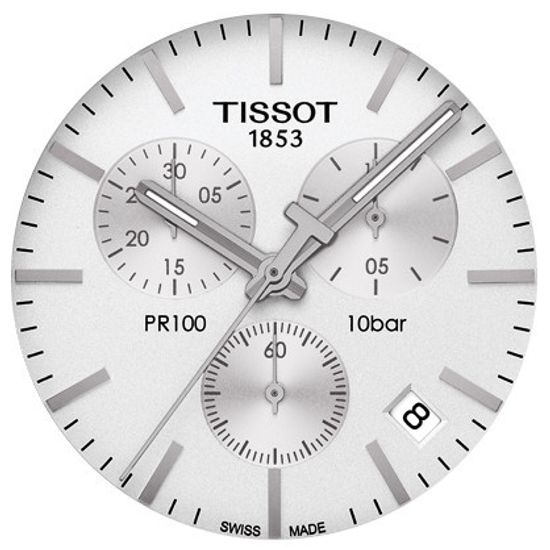 dial Tissot PR 100 Chronograph T101.417.11.031.00