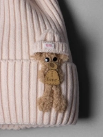 Шапка для девочки на осень бини