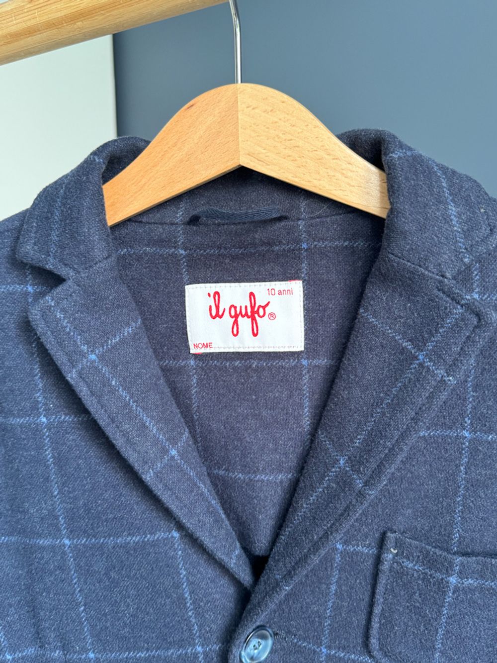 Хлопковый пиджак с жилетом Il Gufo, 140