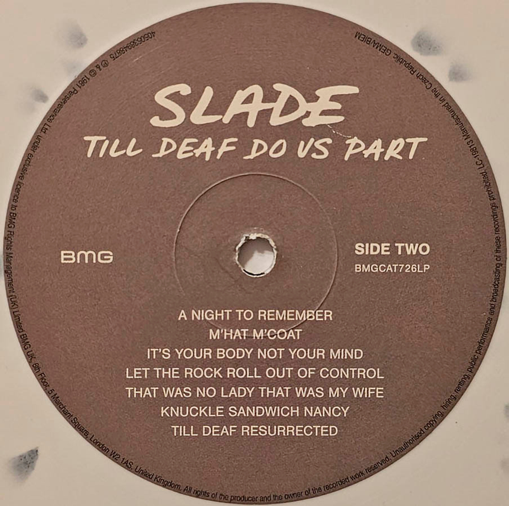 Slade / Till Deaf Do Us Part (Coloured Vinyl)(LP)
