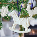 фарфоровая игрушка Лошадка — символ 2026 года — Leoleo handmade