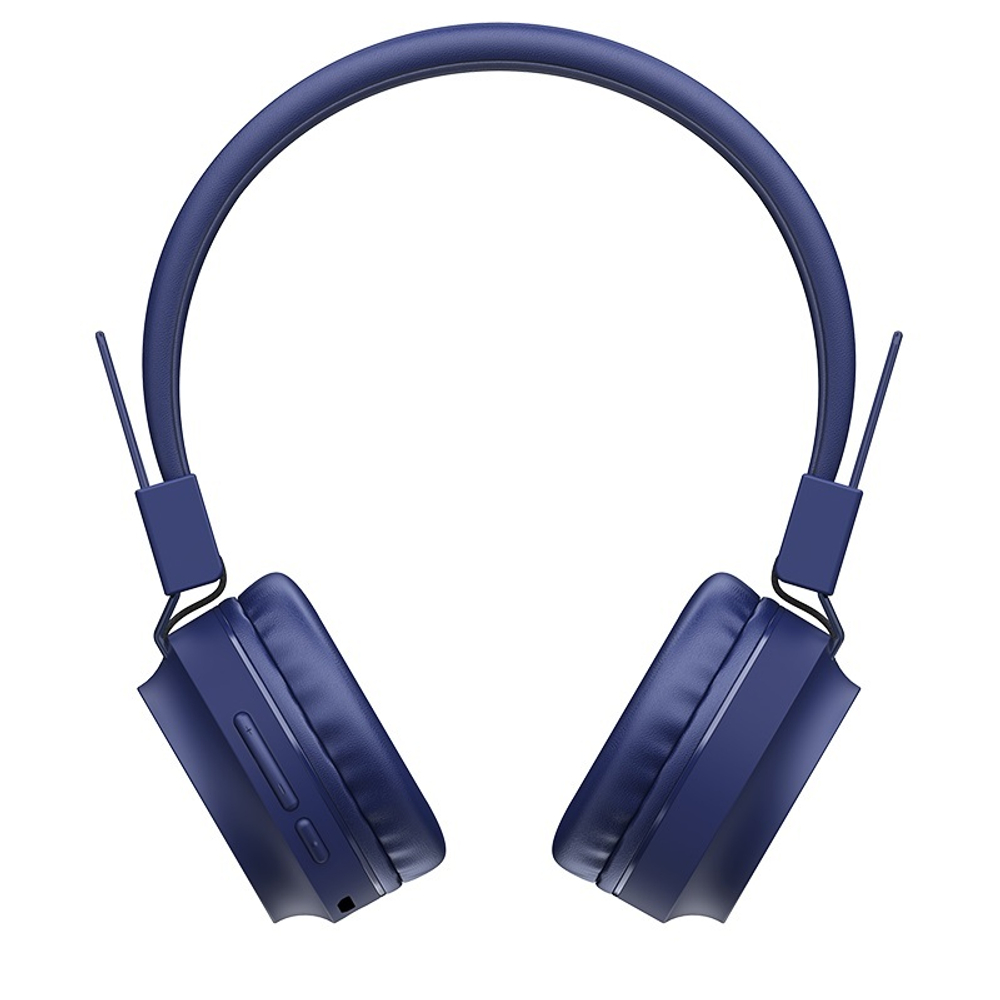 Полноразмерные Bluetooth наушники HOCO W25 (темно-синий)