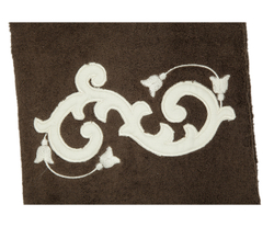 Полотенце 110х150 Old Florence Ricciolo коричневое