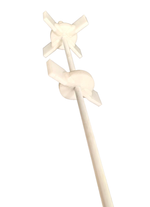 Мешалка лопастная для пластикового реактора 200л