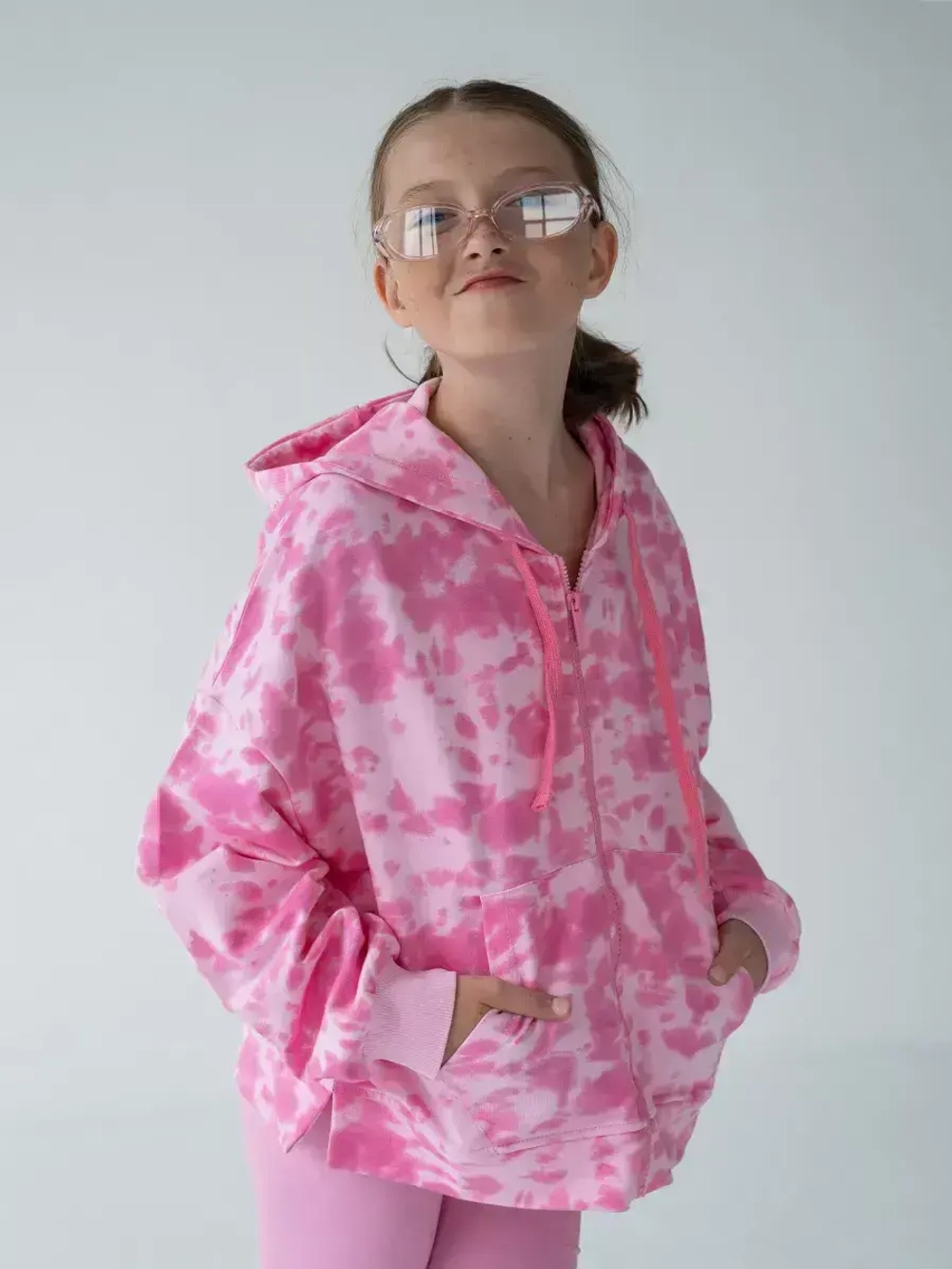 Зип худи для девочки