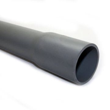 Труба ПВХ напорная с раструбом под клеевое соединение д. 63*3,0 PN10,SDR 21, L=3 м