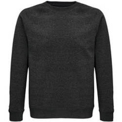 Свитшот унисекс Space, черный меланж