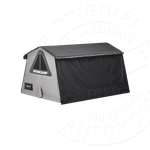 Палатка на крышу автомобиля AUTOHOME OVERCAMP SMALL, тент карбон, лестница 215 мм