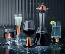 Бокал Tank Wine Copper set of 2