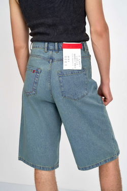 Джинсовые шорты мужские бермуды Men BERMUDA Shorts Green