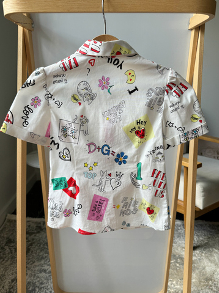 Хлопковая рубашка Dolce & Gabbana, 116