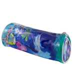 Пенал - тубус Alingar, ПВХ, молния, 80 х 220 мм, "Акула", синий (морские животные)