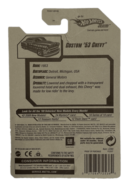 Hot Wheels Treasure Hunt Custom '53 Chevy (2009)