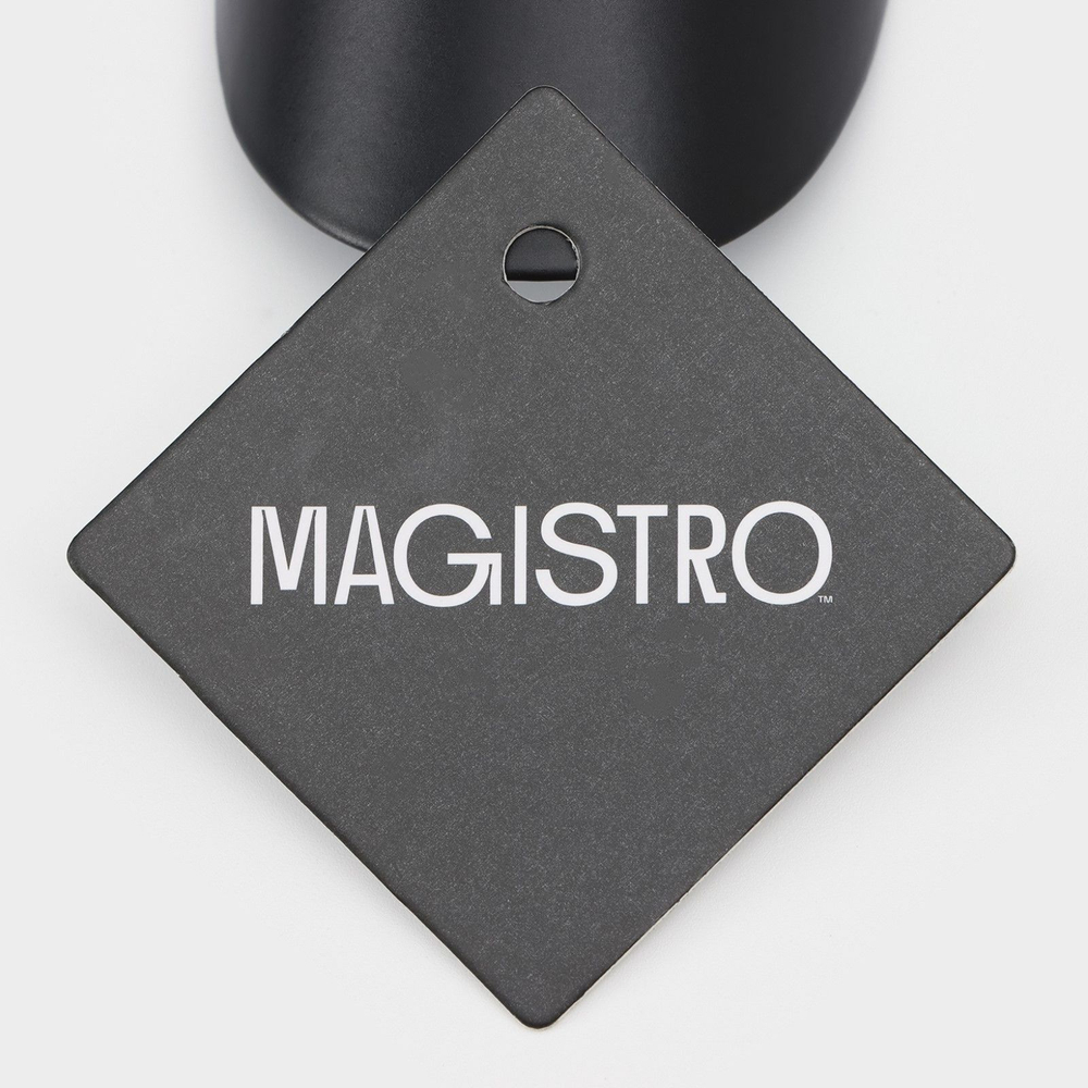 Совок Magistro Alum black, 90 грамм, цвет чёрный