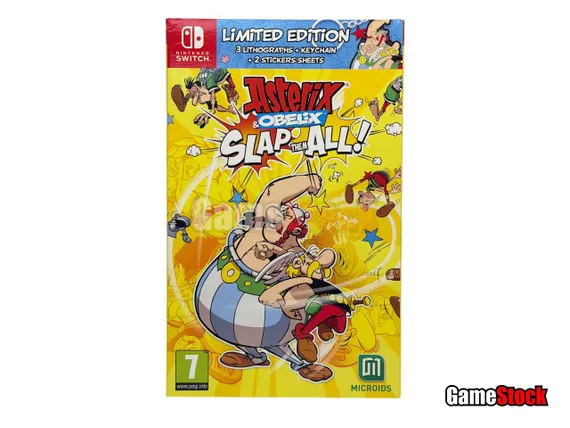 NSW Asterix &amp; Obelix: Slap Them All! Limited Edition (Б/У, Английская версия)