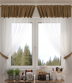 Комплект штор Legrand Софт-Вуаль 1350х1600 мм