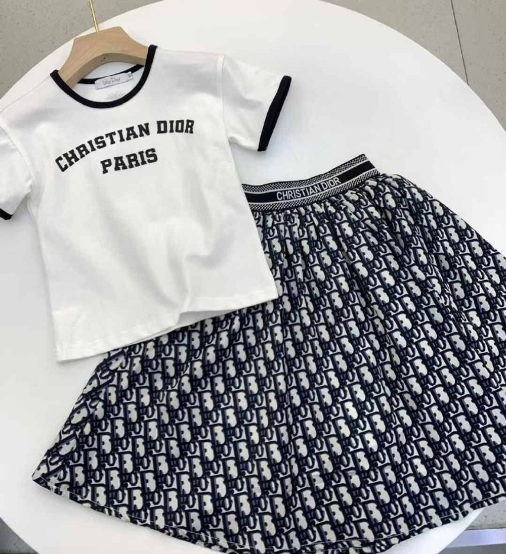 Детская юбочка и футболка Christian Dior