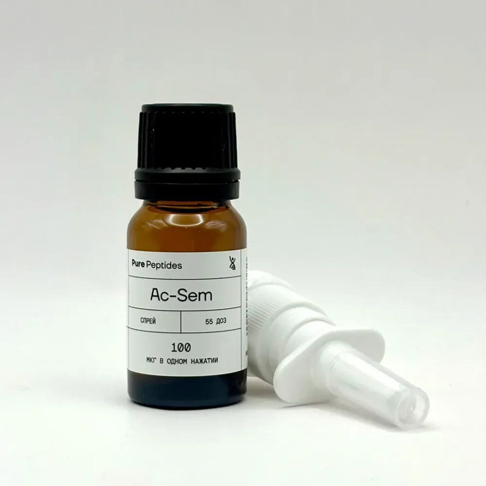 Pure Peptide  Ac-Sem - 100 мкг в одном нажатии (спрей)