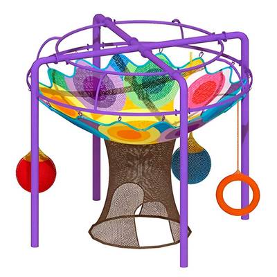 Верёвочный лабиринт «Облако сказок» 5×5×4 м