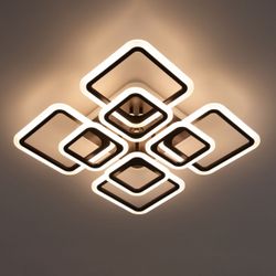 Citilux Марсель Смарт CL232A185E RGB Умная люстра Чёрная