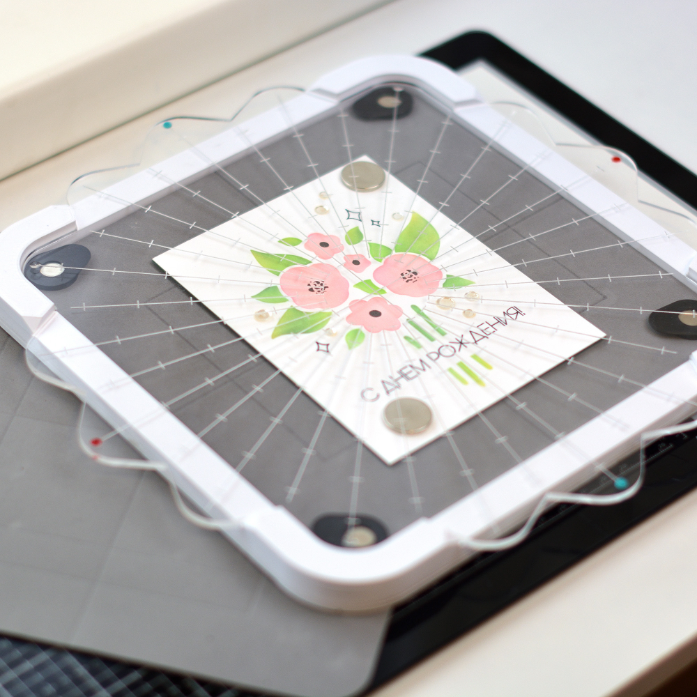 Комплект ковриков в доску для штампинга