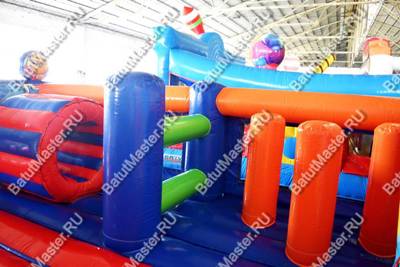 Популярный надувной батут "Приключения Золотой рыбки"