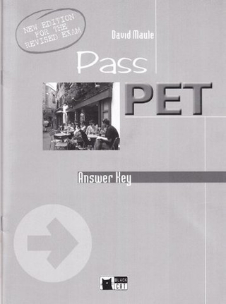 Pass PET: Answer Key