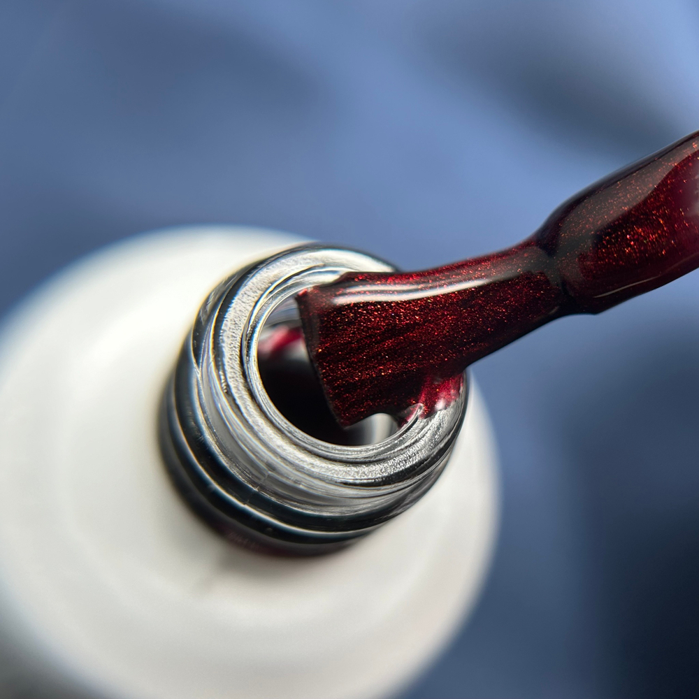 IceBeauty Гель-лак Red cat 02, 10 мл