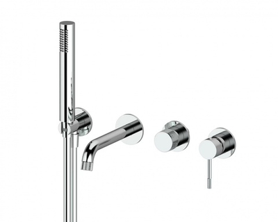 403532 Встроенный смес для ванны  (ХРОМ) ViEiR  (8/1шт)