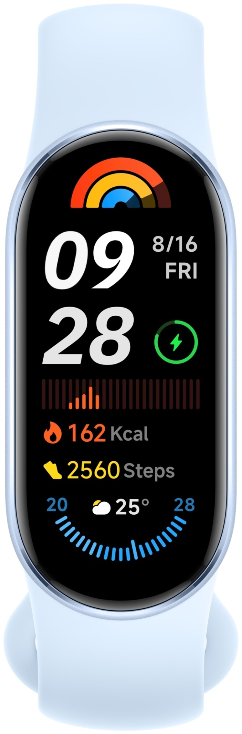 Фитнес-браслет Xiaomi Smart Band 9 голубой