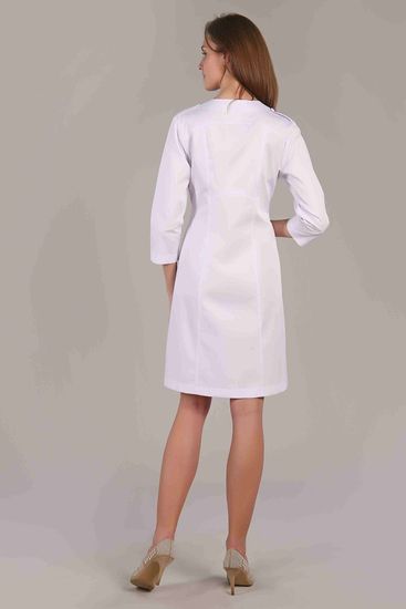 Халат женский М-064 (элит-145/белый)