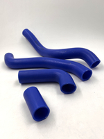 Силиконовые патрубки радиатора для ВАЗ 2114, 2115 комплект 4 шт