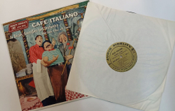 Винтажная виниловая пластинка LP Jo Basile, Accordion And Orchestra, Aldo Conti, Tenor Cafe Italiano (USA 1958)