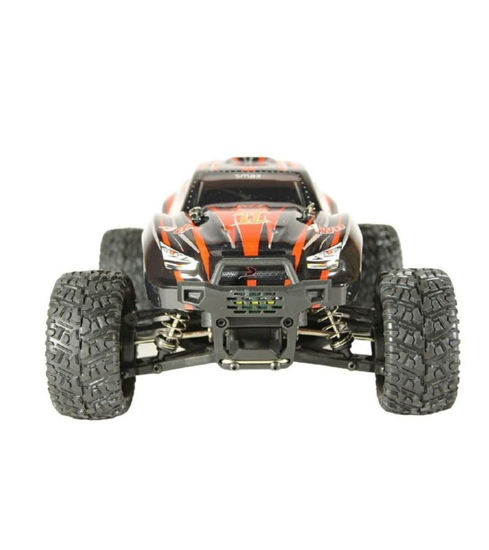 Радиоуправляемый монстр Remo Hobby SMAX V2.0 (красный) 4WD 2.4G 1/16 RTR