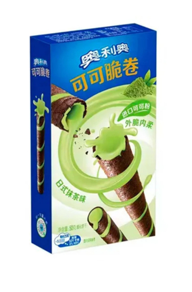 Орео трубочки   Матча Корея