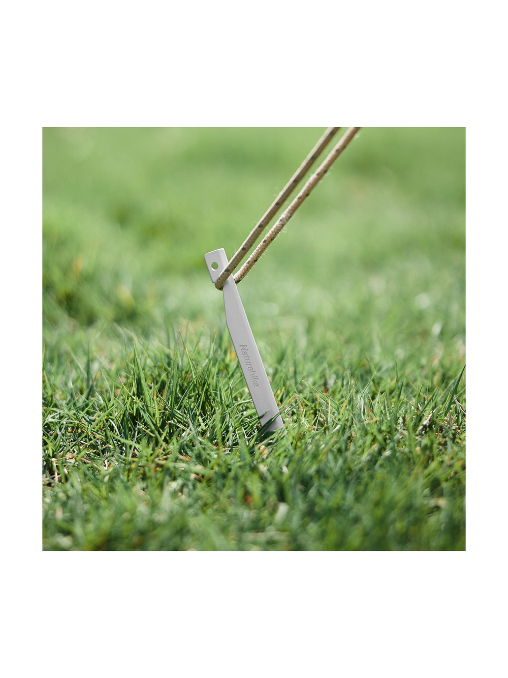 Колышки Naturehike CNK2300ZP016  алюминиевый Vобразный (8 шт.)серебряный,6976023925030