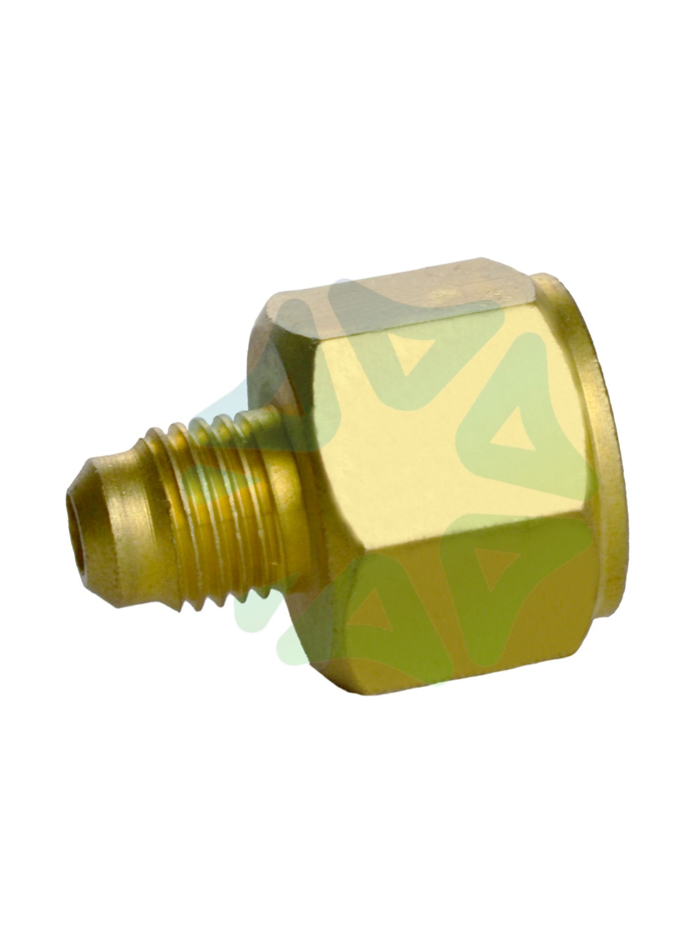 Штуцер переходной DJ папа M 1/4" SAE - мама F 3/8" SAE