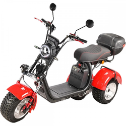 Электроскутер CityCoco White Siberia TRIKE Ikra 5000w красный