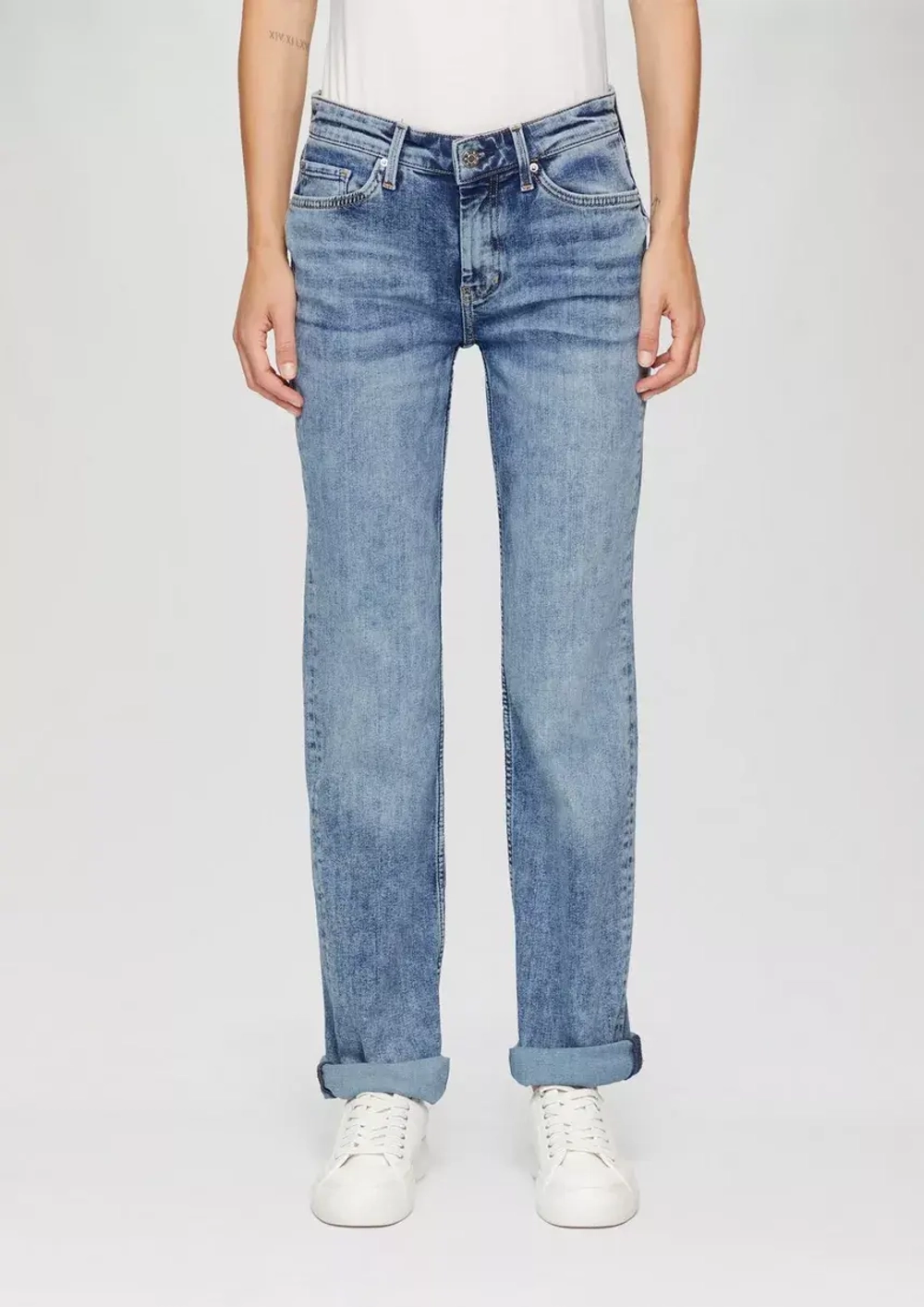 Jeans Karolin / Regular Fit / Mid Rise / Straight Leg