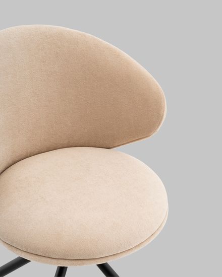 Стул Труфальд велюр бежевый