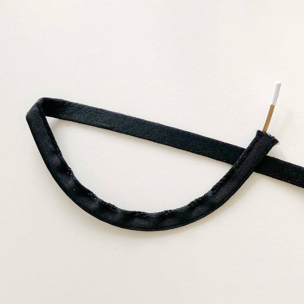 Туннельная лента черная бесшовная