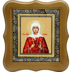 Иулиания мученица. Икона на холсте.