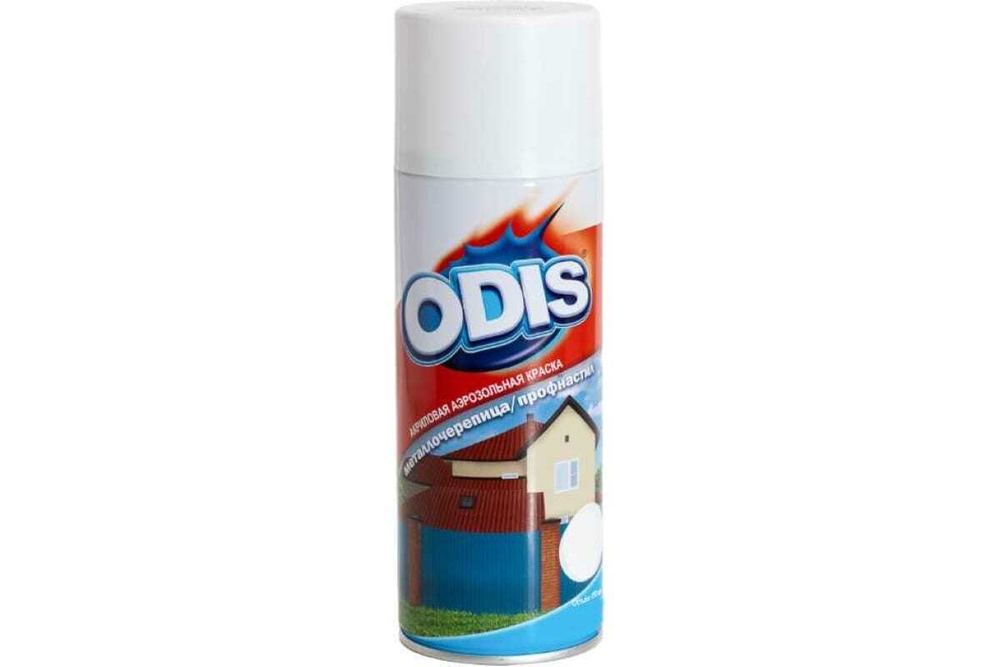 Краска-спрей ODIS жемчужно-белый металлик №130 450мл (12)