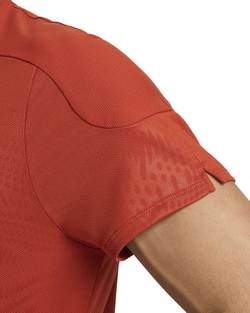 Мужская теннисная футболка Nike Court Dri-Fit Slam RG Tennis Top - rust factor/white