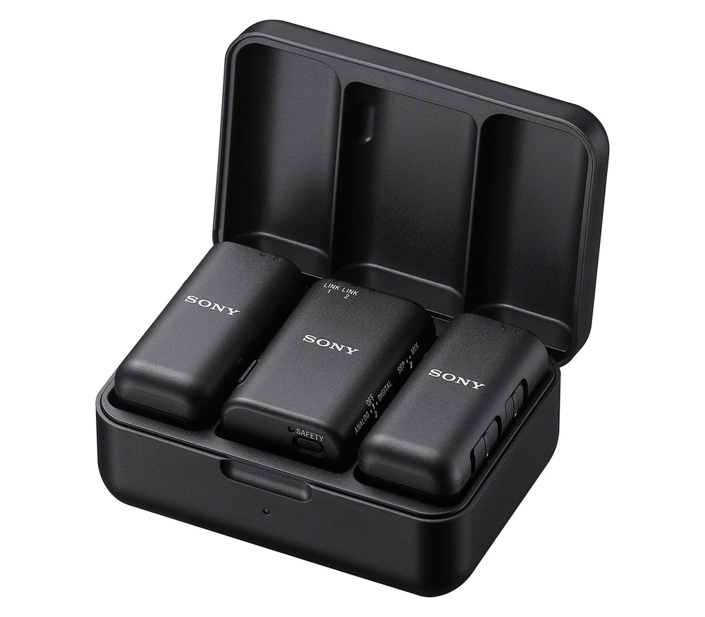 Беспроводная система Sony ECM-W3, Bluetooth 5.3 LC3plus, 2 микрофона, MI Shoe, 3.5 мм, USB-C