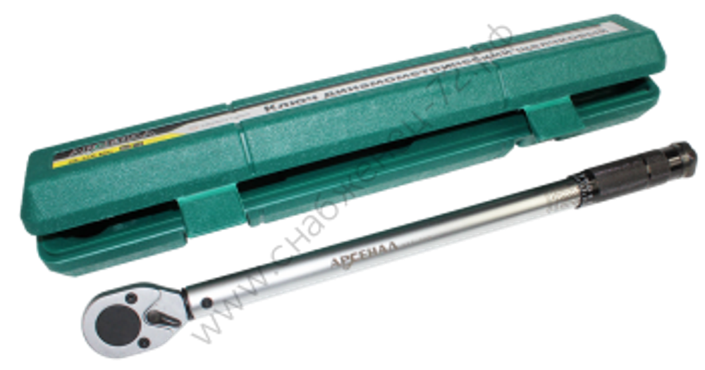 Ключ динамометрический щелчковый 1/2" 28-210Нм Арсенал