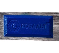 Угольник КОБАЛЬТ столярный 350 мм, нерж.сталь ,чугунное основание