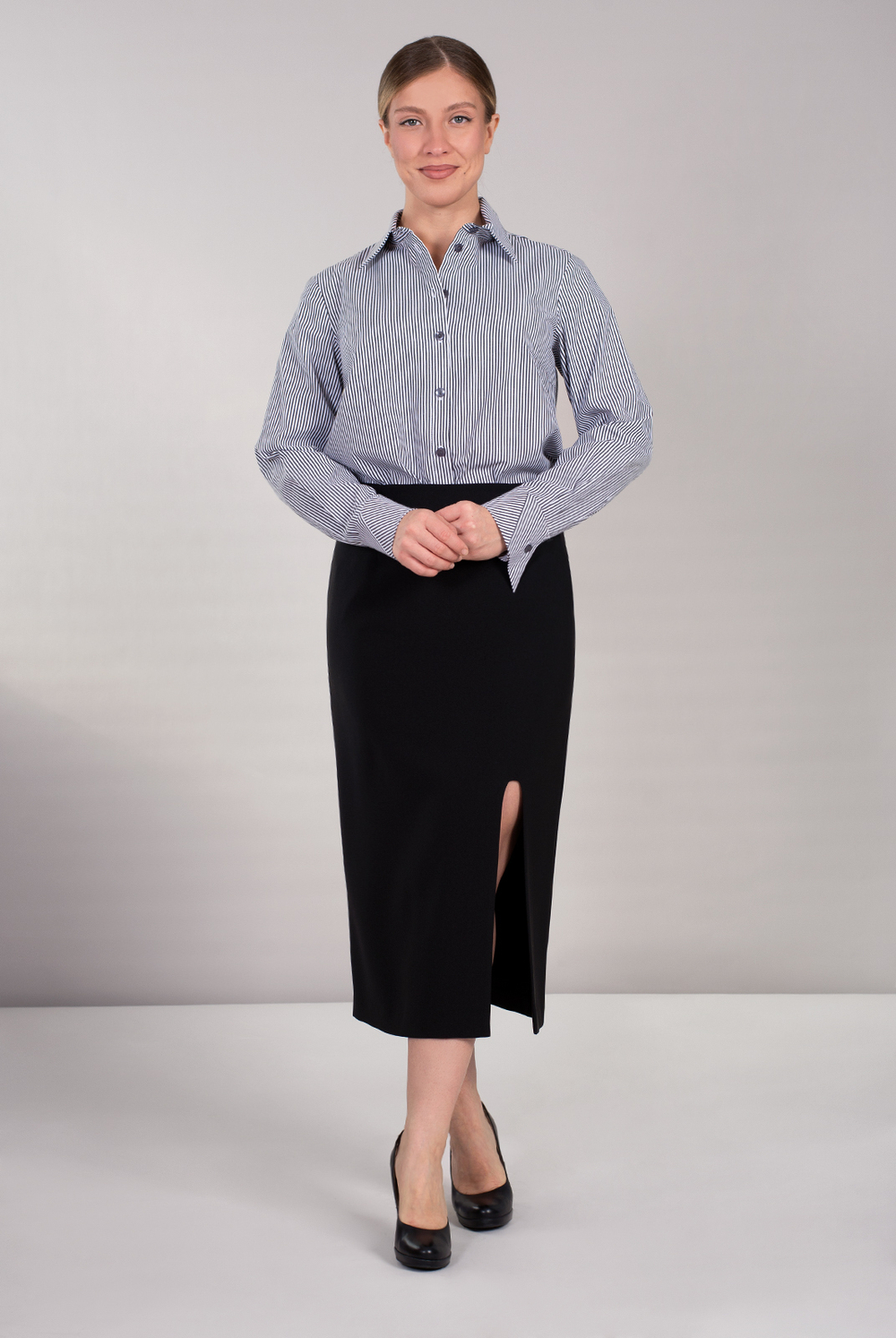 Юбка женская 3833АП, черный #70Ч013833АП